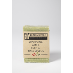 shampoing à l'ortie, solide, naturel, zéro déchet