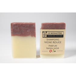 Shampoing solide à la vigne rouge - naturel et artisanal suisse
