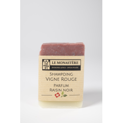 Shampoing solide au macérât de vigne rouge bio