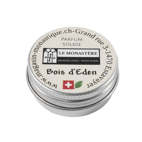 bois d'Eden parfum solide artisanal suisse