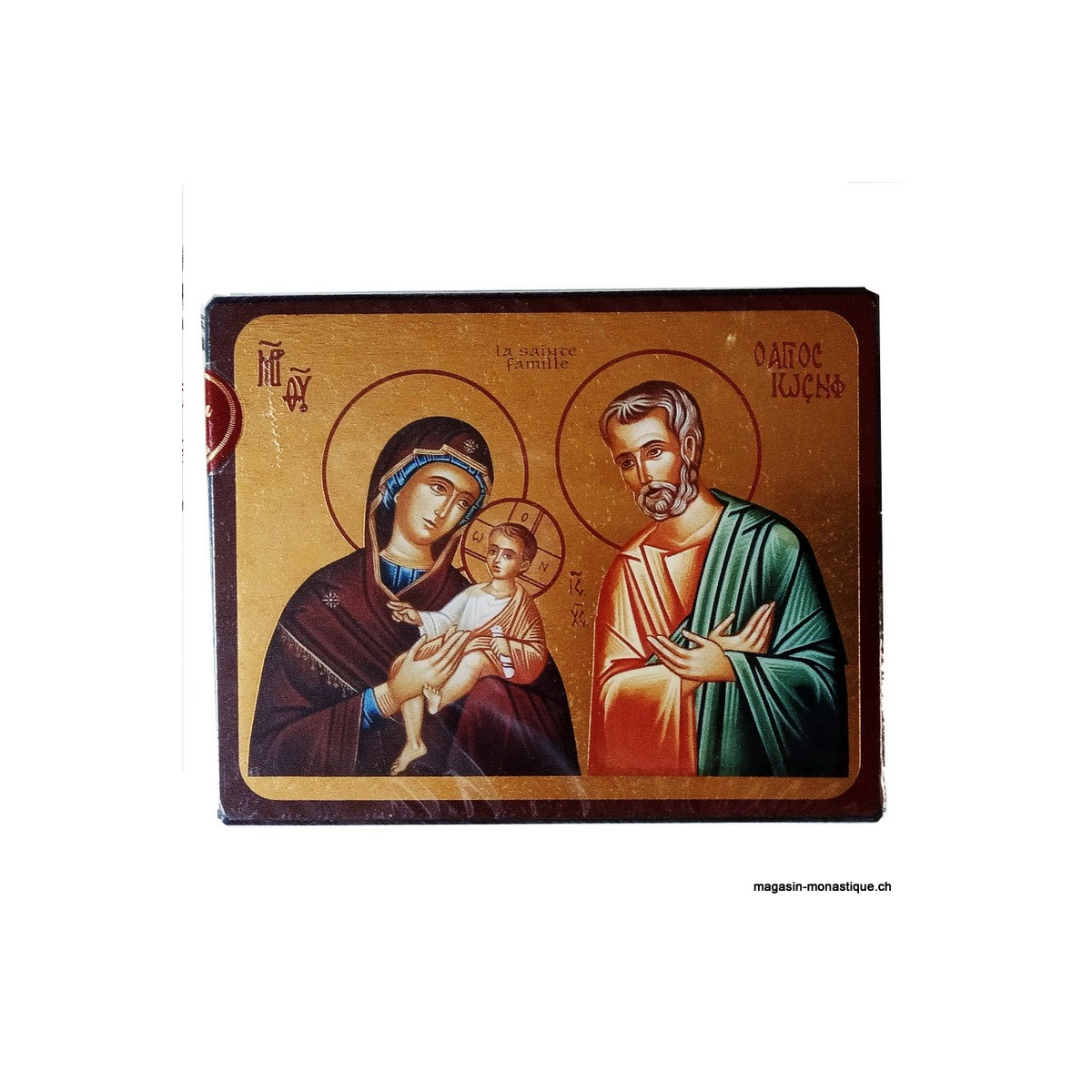 icône de la sainte famille les clémences