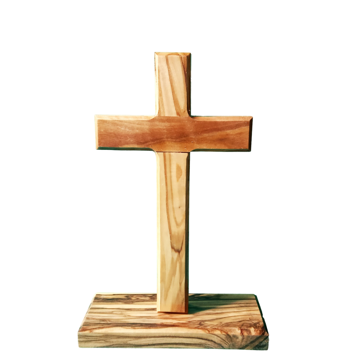 calvaire bois d'olivier démontable croix murale