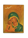 Icone dorée de Notre-Dame des grâces