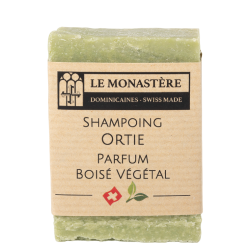 shampoing solide à l'ortie