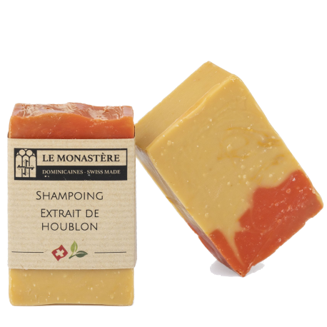 Un shampoing solide au houblon - Le Monastère Swismade artisanal
