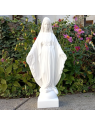 Statue de la Vierge de la rue du bac 50 cm en albâtre