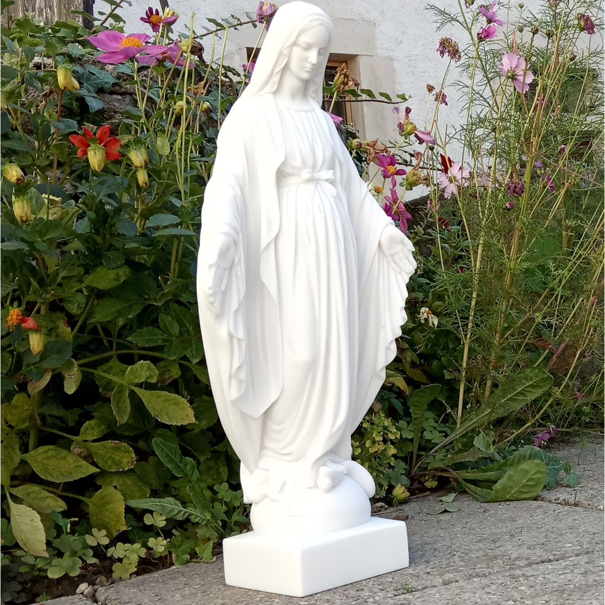 Grande statue de la Vierge miraculeuse