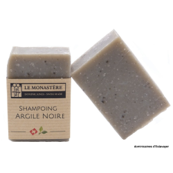 Shampoing solide à l'argile noire