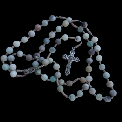 Chapelet en amazonite