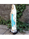 Statue de Notre-Dame de Lourdes résine peinte main