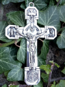 croix murale en métal