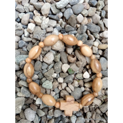 Bracelet dizainier en bois d'olivier
