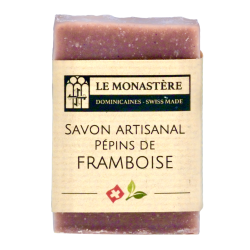savon naturel à l'huile de framboise