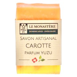 savon naturel à la carotte illuminatrice