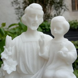 statue joseph et enfant jésus