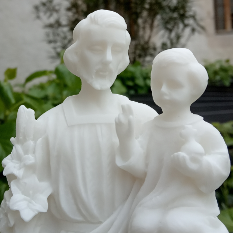 statue joseph et enfant jésus