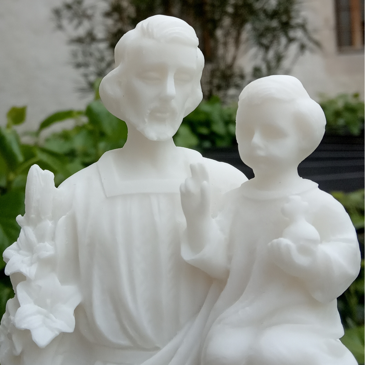 statue joseph et enfant jésus