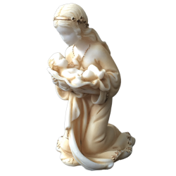 Petite statue de la Vierge à l'enfant