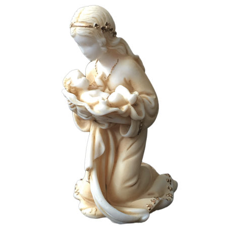 Petite statue de la Vierge à l'enfant