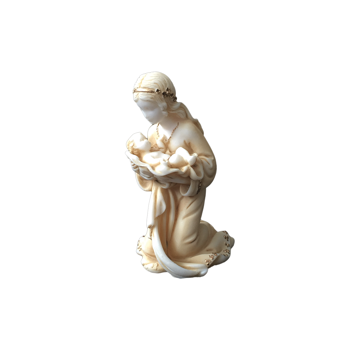 Petite statue de la Vierge à l'enfant