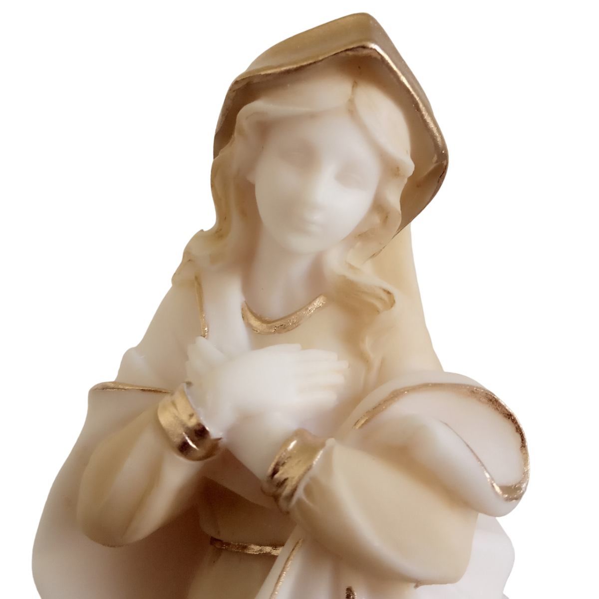vierge Marie de Crèche de Noël en albâtre