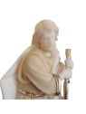saint Joseph de Crèche de Noël en albâtre