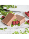 savon à l'huile de framboise