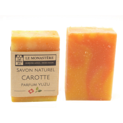 savon artisanal suisse à la carotte