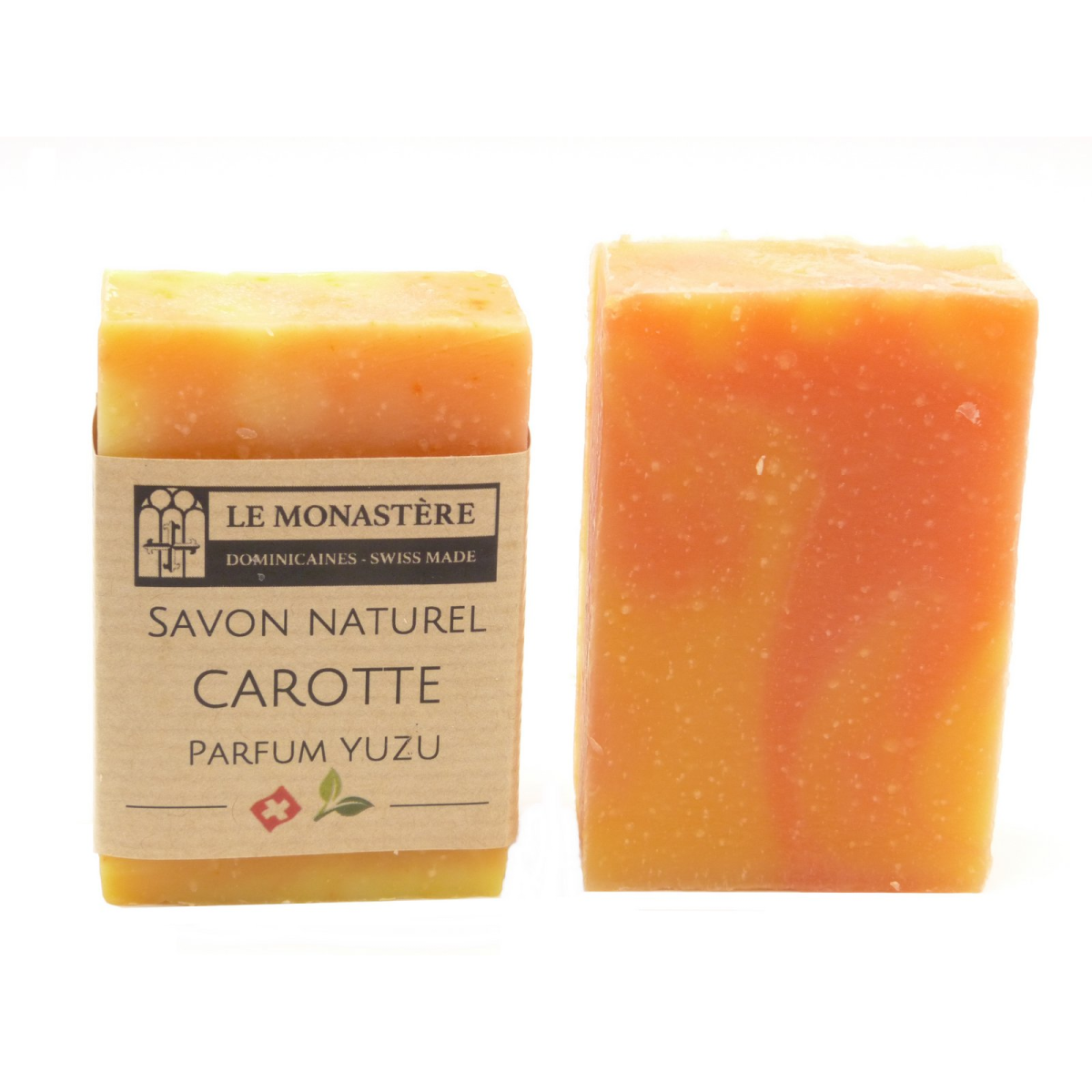 savon artisanal suisse à la carotte