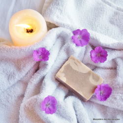 savon peau délicate à l'huile de lin
