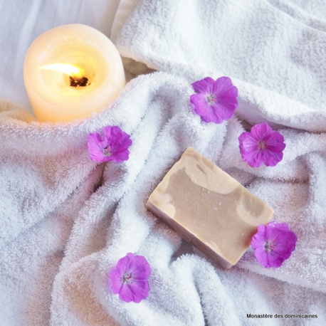 savon peau délicate à l'huile de lin
