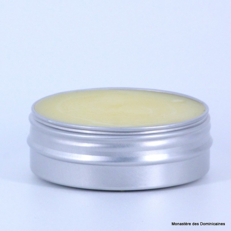 pot de baume à lèvres abricot