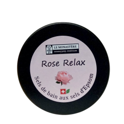 sels de bain à la rose