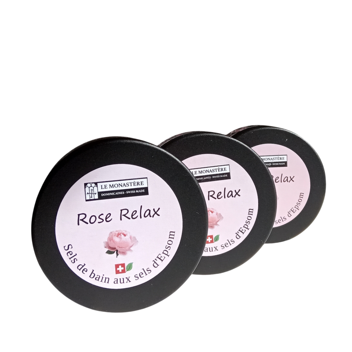 sel de bain senteur rose