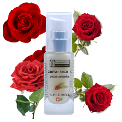 crème de jour visage rose
