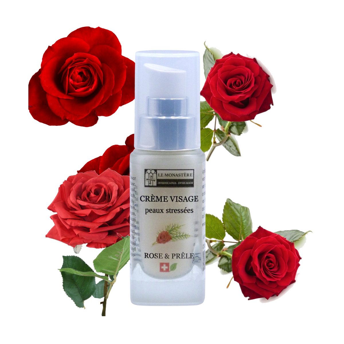crème de jour visage rose
