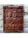 statue de saint Joseph en bois sculpté main