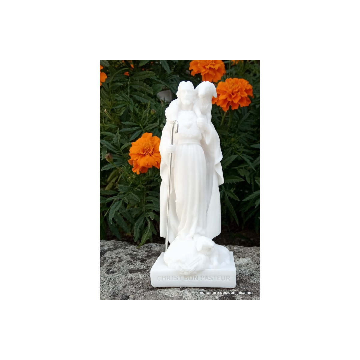 Statue Jésus berger