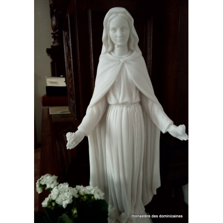 statue de marie en albâtre