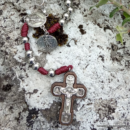 chapelet de combat avec croix du pardon