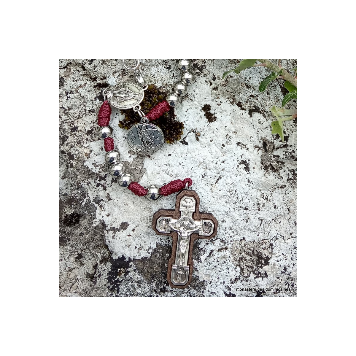 chapelet de combat avec croix du pardon