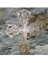 croix d'autel en bronze