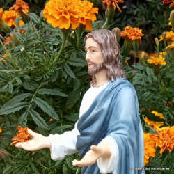 statue du Christ de miséricorde