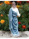 statue de Jésus de dos