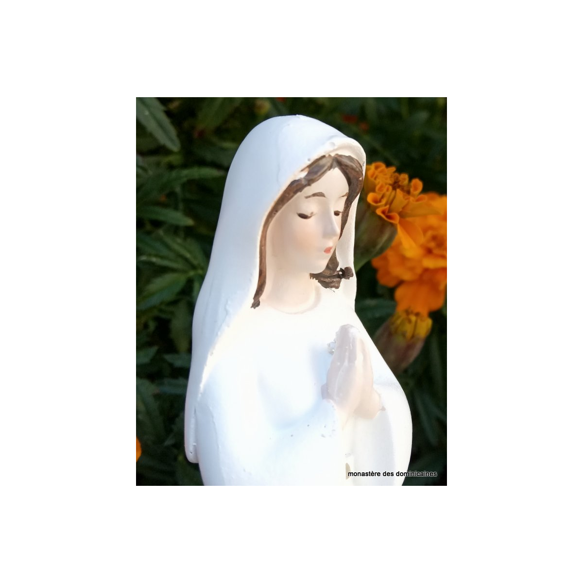 vierge de la crèche de noël