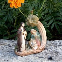 nativité 7cm colorée