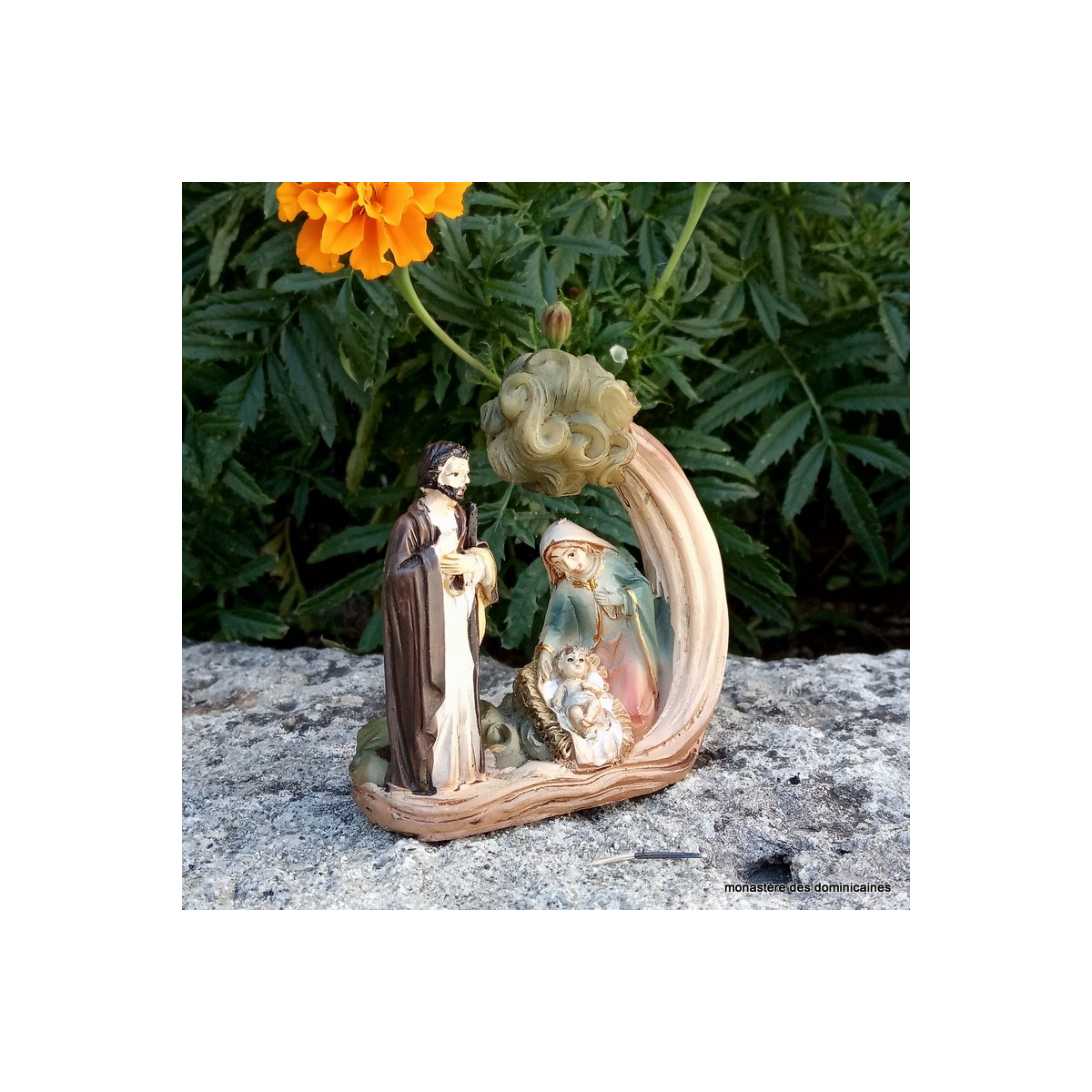 nativité 7cm colorée