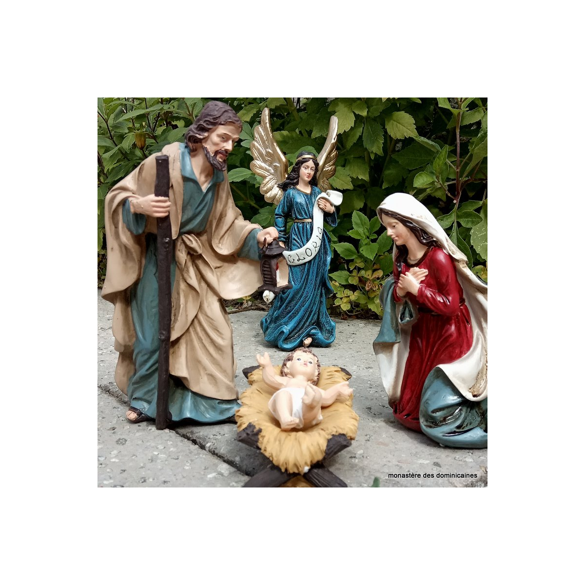 santons de la crèche de Noël