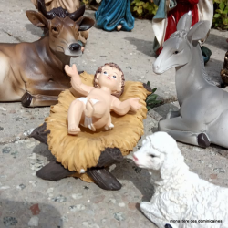 petit Jésus de la crèche de Noël
