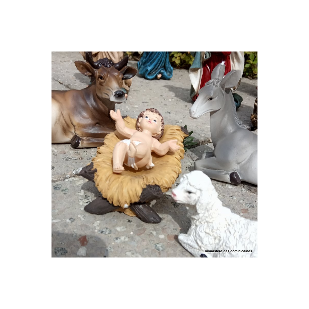 petit Jésus de la crèche de Noël